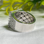 Load image into Gallery viewer, Iced Out Pinky Ring 925 Silver Custom Made Baguette
