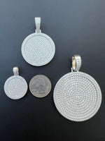Load image into Gallery viewer, Iced Out Circle Pendant
