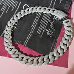 Load image into Gallery viewer, Iced Out 24mm Miami Cuban Link Chain,Mirco Pave Diamond Necklace,Hip Hop Jewelry image 11