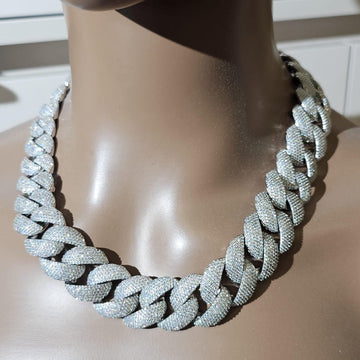 Hip Hop 24mm Big Heavy Miami Cuban Link Chain