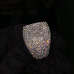Load image into Gallery viewer, XV 925 Silver Custom Moissanite Diamond Ring
