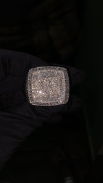 Load image into Gallery viewer, XV 925 Silver Custom Moissanite Diamond Ring
