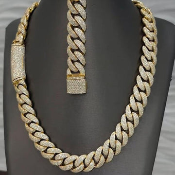 moissanite cuban chain​