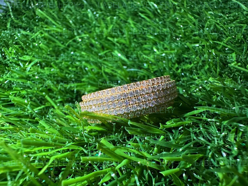Men's Iced Out DEF VVS Moissanite Diamond Ring Fully Iced Out Diamond Ring Band Ring Man Diamond Ring Diamond Mens Ring Hip Hop Diamond Ring image 2