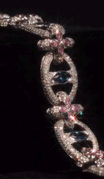 Load image into Gallery viewer, Infinity Link Bracelet, VVS Diamond Bracelet
