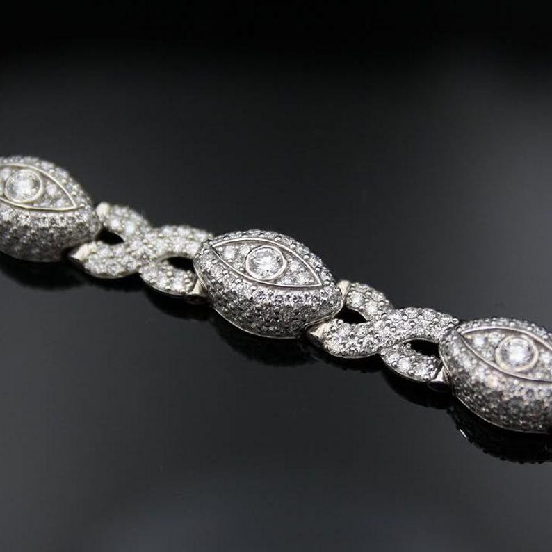 iced cuban chain bracelet