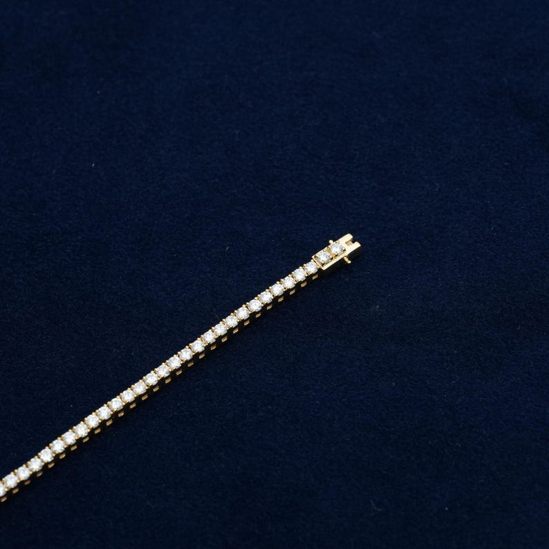 925 silver 2mm vvs moissanite tennis bracelet, real moissanite bracelet pass diamond tester, available in different sizes, best birthday gift, moissanite bracelet for men/women