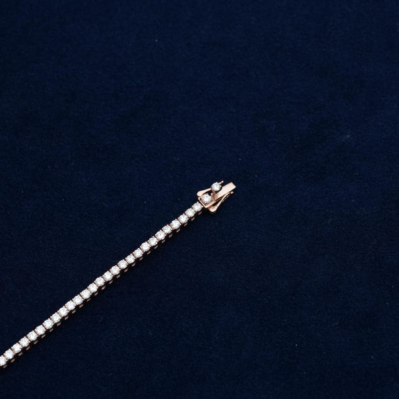 925 silver 2mm vvs moissanite tennis bracelet, real moissanite bracelet pass diamond tester, available in different sizes, best birthday gift, moissanite bracelet for men/women