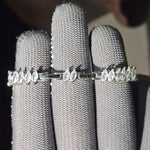 Load image into Gallery viewer, Marquise Cut Lab Diamond Tennis Bracelet, 14K Solid Gold image 5