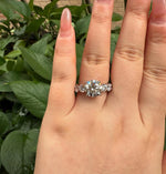 Load image into Gallery viewer, sparkling stone ring
white stone jewelry
gemstone jewelry
gift jewelry
elegant accessories
wedding set jewelry
round cut stone
brilliant cut ring
classic stone ring
unique bridal jewelry
romantic wedding jewelry
vintage inspired ring
art deco inspired ring
luxury engagement
affordable engagement ring
timeless jewelry piece
minimalist engagement ring
statement jewelry
luxury gift for her
womens jewelry
fine engagement ring
shiny engagement ring
gold engagement ring
platinum engagement ring