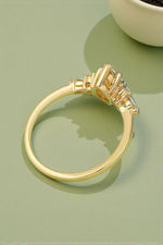 Load image into Gallery viewer, Vintage Marquise Moissanite Engagement Ring, Delicate 14k Gold Diamond Wedding Ring image 5