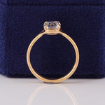 Load image into Gallery viewer, IGI Lab-Grown Old Mine Cut Cushion Diamond Split Shank Engagement Ring image 5