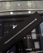 Load image into Gallery viewer, 33 Carat Emerald &amp; Oval Lab Diamond Tennis Bracelet, 14K White Gold Duo Cut Bracelet, Tennis Bracelet, Mens Bracelet, Womens Bracelet image 5