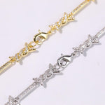 Load image into Gallery viewer, Iced Out Iron Wire Tennis Chain Necklace, Gold Silver Diamond Men's Jewelry image 7