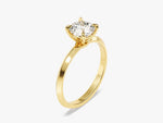 Load image into Gallery viewer, knife edge solitaire ring
