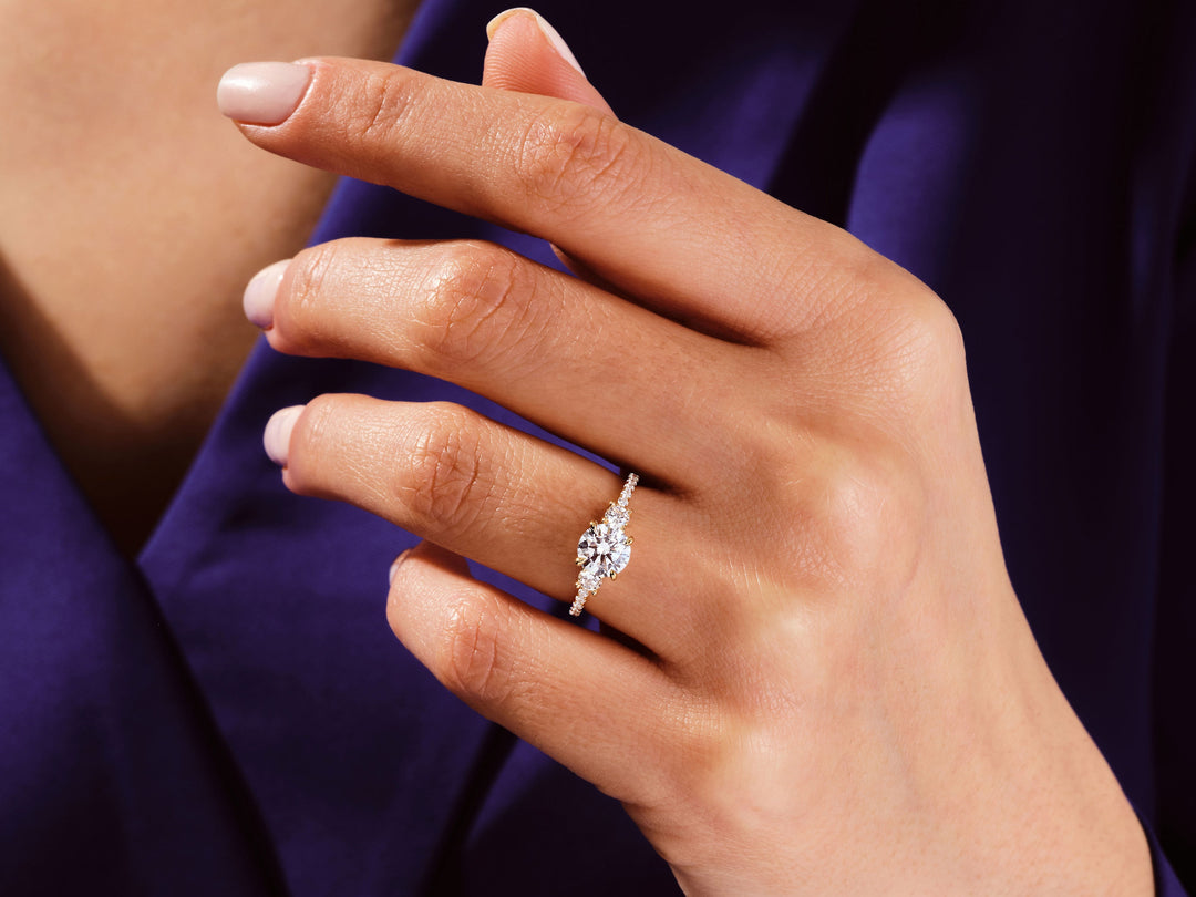 micro pave setting ring