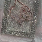 Load and play video in Gallery viewer, Iced Out Moissanite Pendant Rose Gold Plated