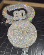 Load and play video in Gallery viewer, FJA Custom Iced Out Hip Hop Pendant 925 Silver Moissanite Pendant