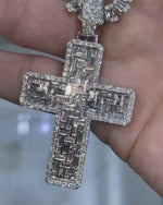 Load and play video in Gallery viewer, Iced Out Cross Pendant
