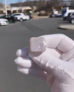 Load and play video in Gallery viewer, Men's Championship Moissanite Diamond Ring