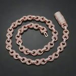 Load and play video in Gallery viewer, Hip Hop Number symbol 8 Chain for Men, 10mm Cuban Link Chain