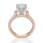 Load image into Gallery viewer, rose gold ring engagement