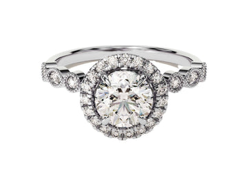 round engagement rings