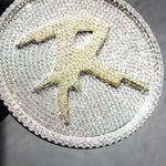 Load image into Gallery viewer, 3D initial Letter Pendant Custom Any Letter Pendant