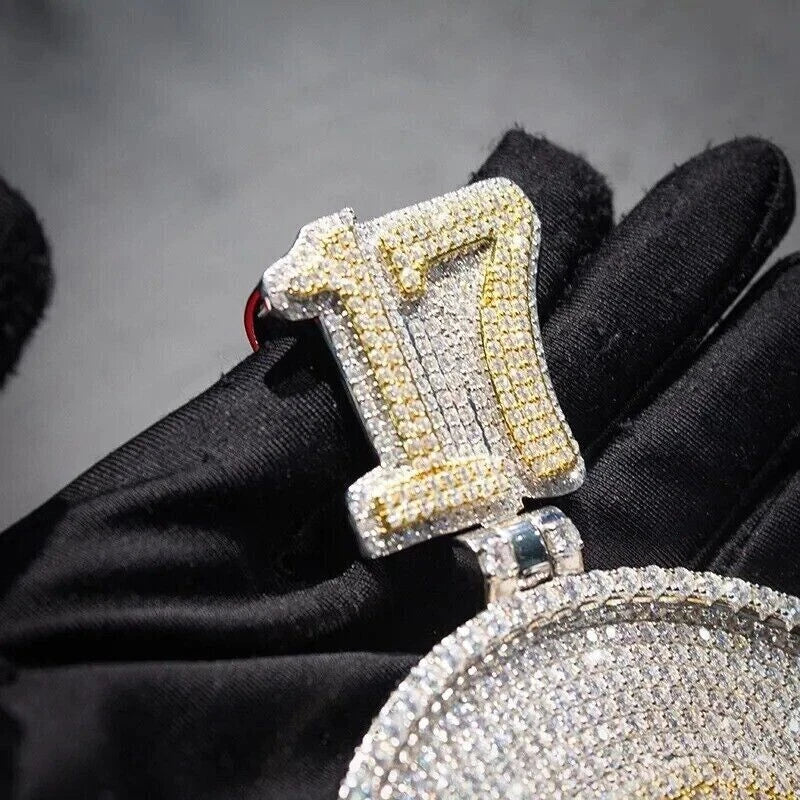 3D initial Letter Pendant Custom Any Letter Pendant