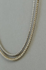 Load image into Gallery viewer, Bezel 1.60 ct Diamond Tennis Necklace
