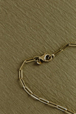 Load image into Gallery viewer, Paperclip Chain &amp; 1.83 ct Diamond Necklace
