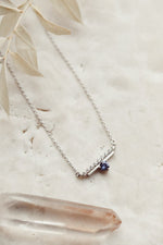 Load image into Gallery viewer, The Jubilee Diamond Bar with Gemstone Necklace
