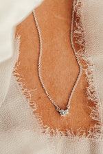 Load image into Gallery viewer, The Juliette Baguette and Round Necklace
