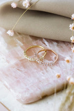 Load image into Gallery viewer, The Katherine Baguette And Round Diamond Band
