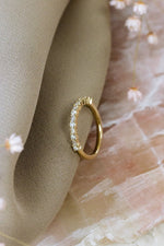 Load image into Gallery viewer, The Katherine Baguette And Round Diamond Band
