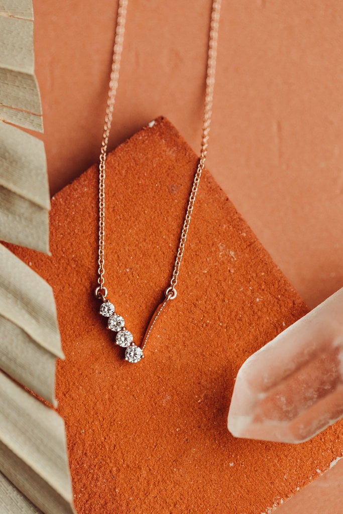 The Sage V Diamond Necklace