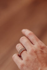 Load image into Gallery viewer, The Sophie Round Milgrain Bezel Band