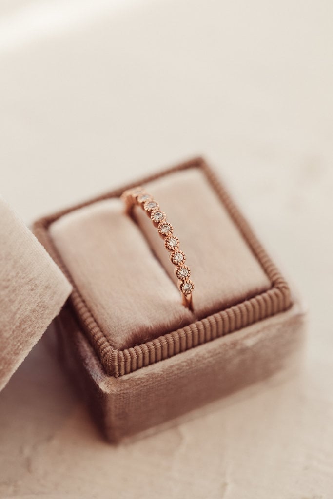The Sophie Round Milgrain Bezel Band