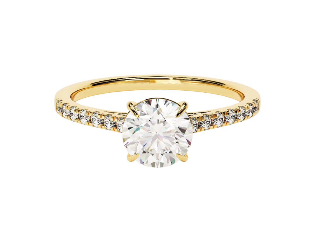 solitaire diamond ring 1 carat