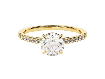 solitaire diamond ring 1 carat