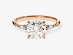 Load image into Gallery viewer, solitaire round diamond ring design