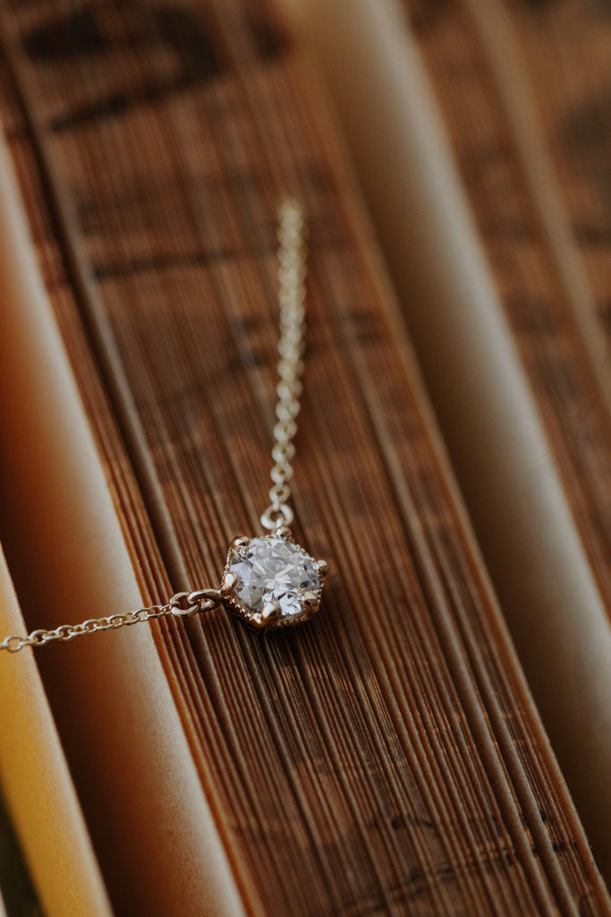 The Lunelle .50 ct Necklace