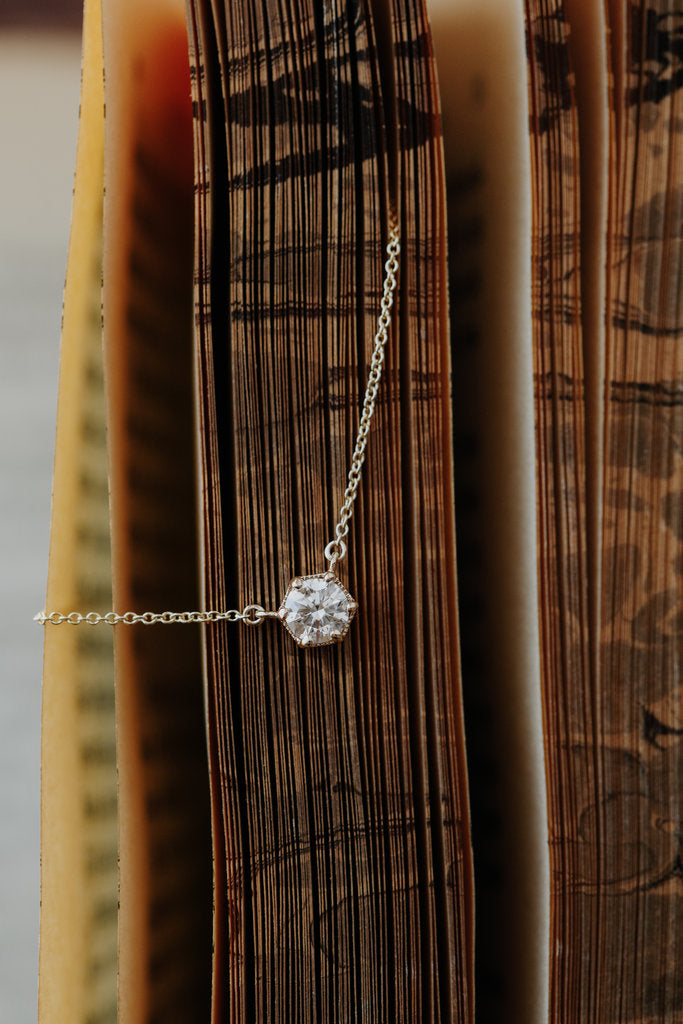 The Lunelle .50 ct Necklace