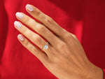Load image into Gallery viewer, twist engagement ring and wedding band