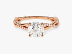 Load image into Gallery viewer, twist ring diamond