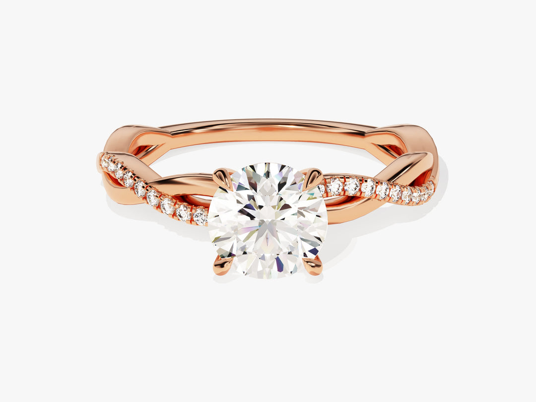 twist ring diamond