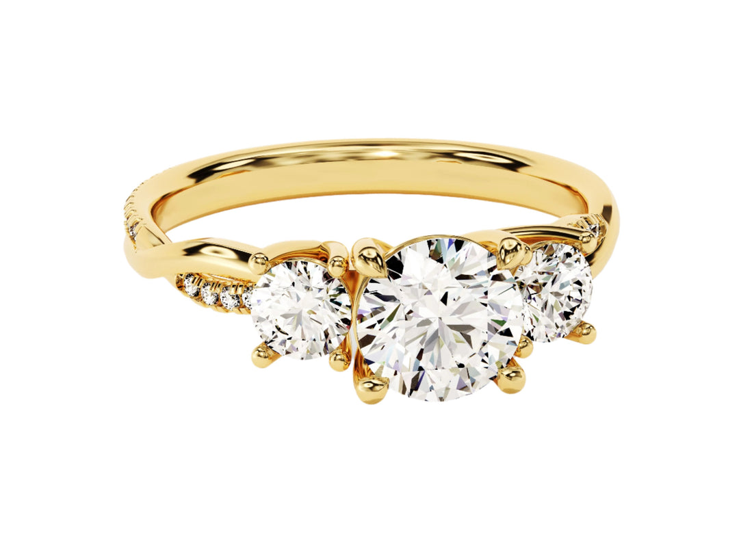 twisted band ring