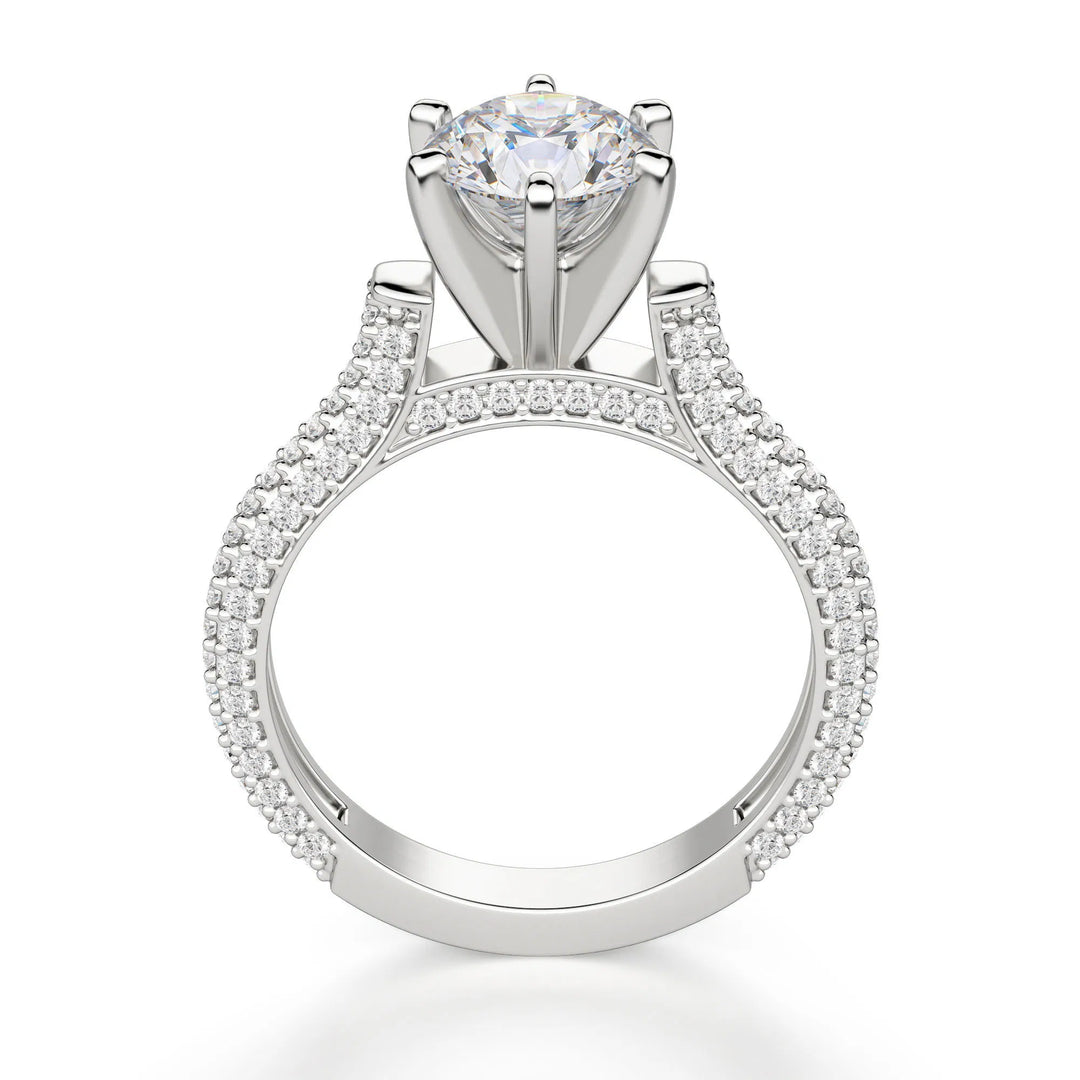 white gold ring wedding band
