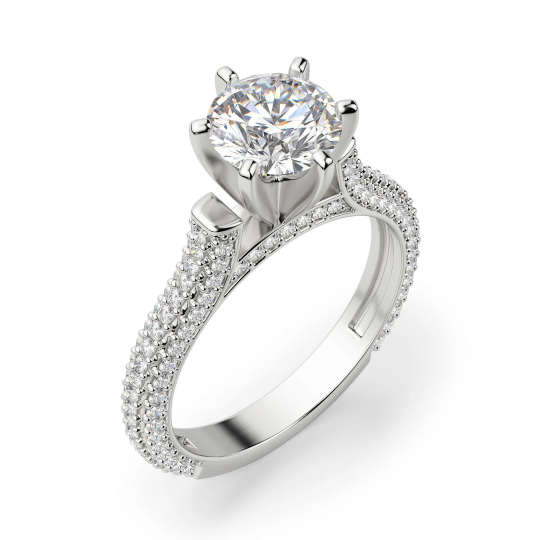 white gold ring women