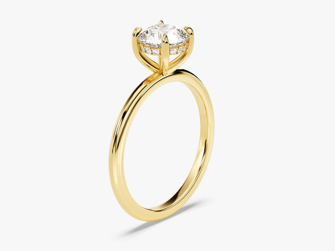 yellow gold topaz ring